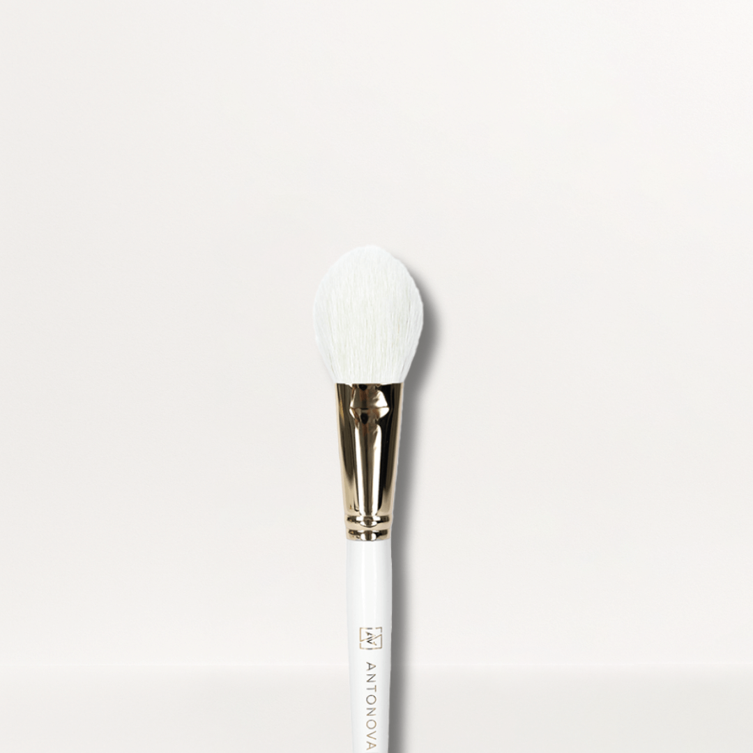All Face Brush 01 – Gesichtsbürste aus hochwertigem Ziegenhaar und mikrokristalliner Nano-Synthetik